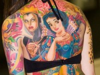 Blanche neige dans la peau...