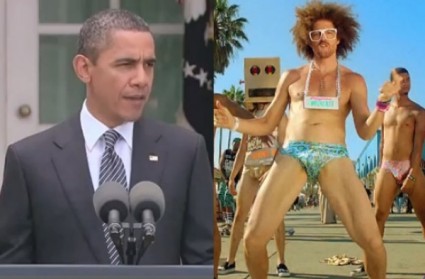 Barack Obama chante du LMFAO!