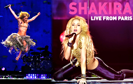 Shakira sort 'Live In Paris', regardez les premiÃ¨res images.